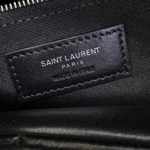 Replica YSL Loulou All Black Puffer 5 Replica YSL Loulou All Black Puffer - premium 1:1 fake handbag model