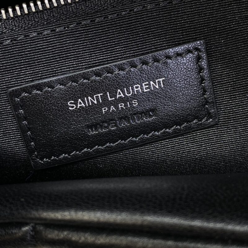 Replica YSL Loulou All Black Puffer 5 Replica YSL Loulou All Black Puffer - premium 1:1 fake handbag model