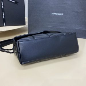 Replica YSL Loulou All Black Puffer 6 Replica YSL Loulou All Black Puffer - top-tier luxury replica shoulder bag