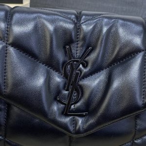Replica YSL Loulou All Black Puffer 8 Replica YSL Loulou All Black Puffer - ultra-realistic fake designer tote