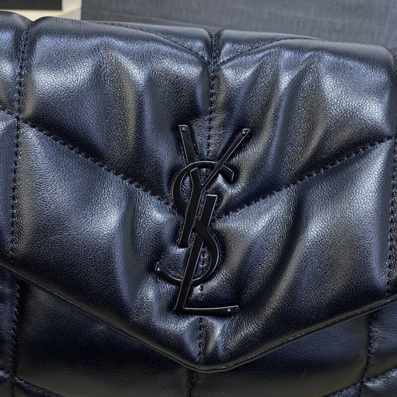 Replica YSL Loulou All Black Puffer 8 Replica YSL Loulou All Black Puffer - ultra-realistic fake designer tote