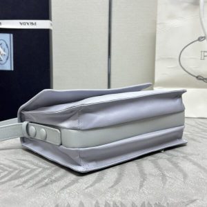 Replica Prada Re-Nylon Shoulder Bag Ice Grey 5 Replica Prada Re-Nylon Shoulder Bag Ice Grey - high-accuracy replica luxury purse