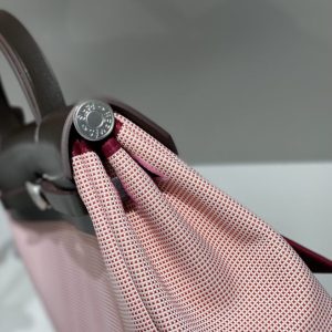 Replica Hermes Herbag 31cm Pink 4 Replica Hermes Herbag 31cm Pink - high-end fake designer purse