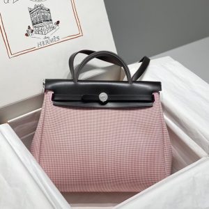 Replica Hermes Herbag 31cm Pink 5 Replica Hermes Herbag 31cm Pink - top-rated replica designer bag