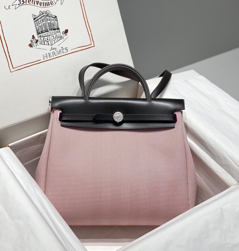 Replica Hermes Herbag 31cm Pink 5 Replica Hermes Herbag 31cm Pink - top-rated replica designer bag