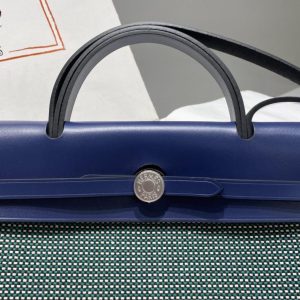 Replica Hermes Herbag 31cm Green 4 Replica Hermes Herbag 31cm Green - high-accuracy replica luxury purse