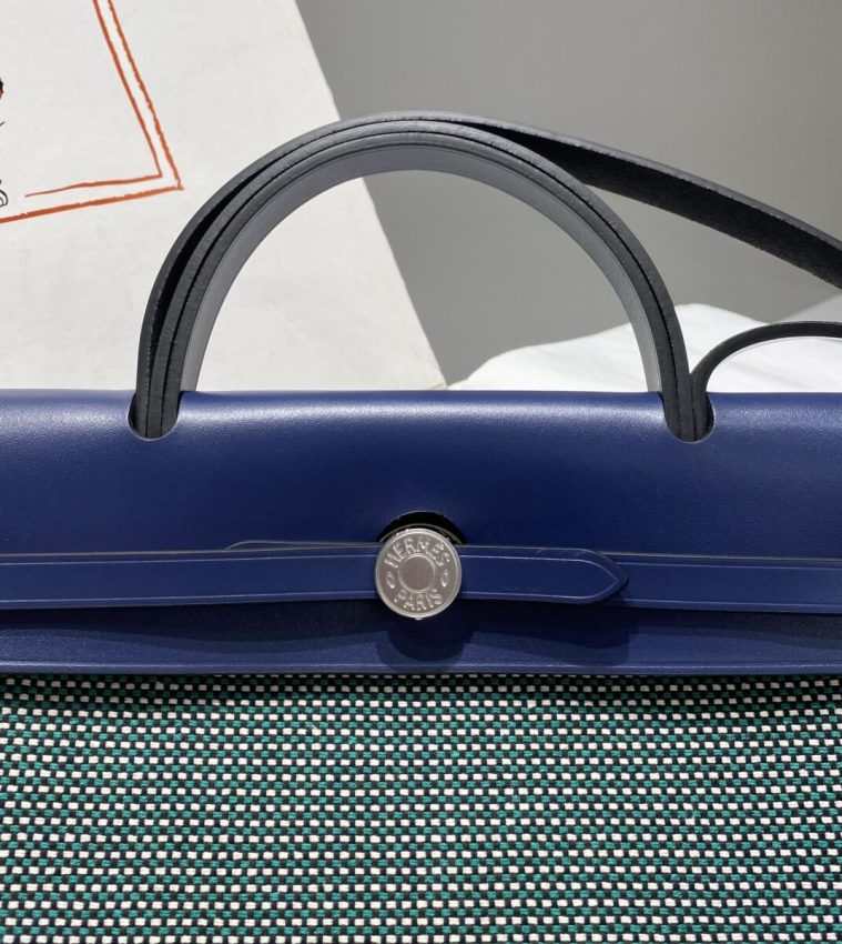Replica Hermes Herbag 31cm Green 4 Replica Hermes Herbag 31cm Green - high-accuracy replica luxury purse