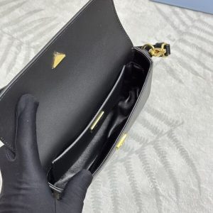 Replica Prada Mini Saffiano Black - authentic-look luxury purse replica