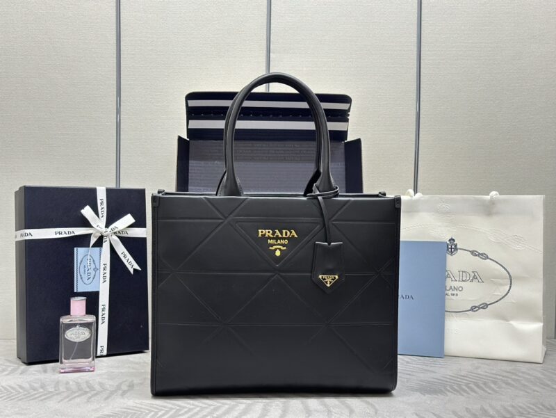 Replica Prada Symbole Black 1 Replica Prada Symbole Black - best quality luxury bag dupe