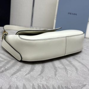 Replica Prada Small Shoulder Bag White 4 Replica Prada Small Shoulder Bag White - high-accuracy replica luxury purse