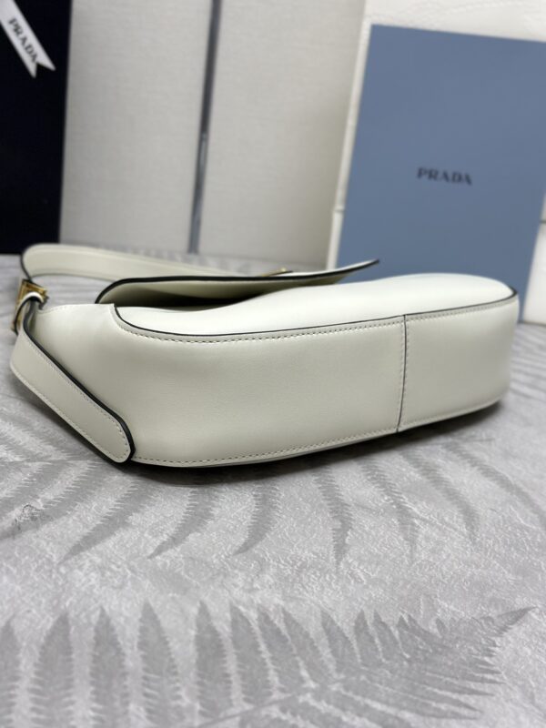 Replica Prada Small Shoulder Bag White 4 Replica Prada Small Shoulder Bag White - high-accuracy replica luxury purse