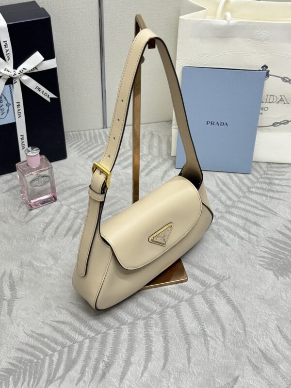 Replica Prada Small Shoulder Bag Beige 9 Replica Prada Small Shoulder Bag Beige - premium 1:1 fake handbag model