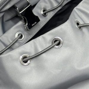 Replica Prada Re-Nylon Grey Backpack 5 Replica Prada Re-Nylon Grey Backpack - best quality luxury bag dupe