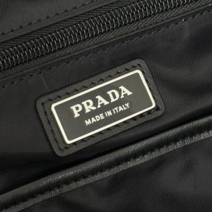 Replica Prada Re-Nylon Grey Backpack 2 Replica Prada Re-Nylon Grey Backpack - high-end fake designer purse