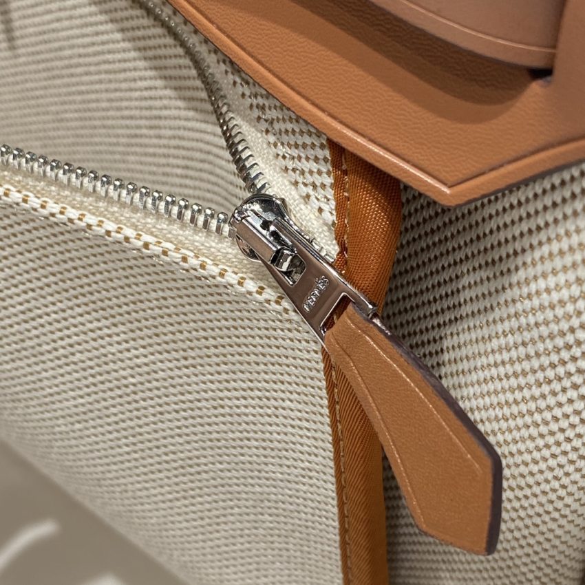 Replica Hermes Herbag 31cm Manic Bride Brown 4 Replica Hermes Herbag 31cm Manic Bride Brown - ultra-realistic fake designer tote