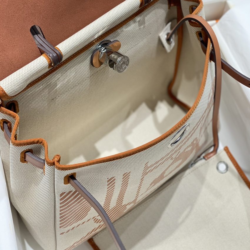 Replica Hermes Herbag 31cm Manic Bride Brown 5 Replica Hermes Herbag 31cm Manic Bride Brown - best quality luxury bag dupe