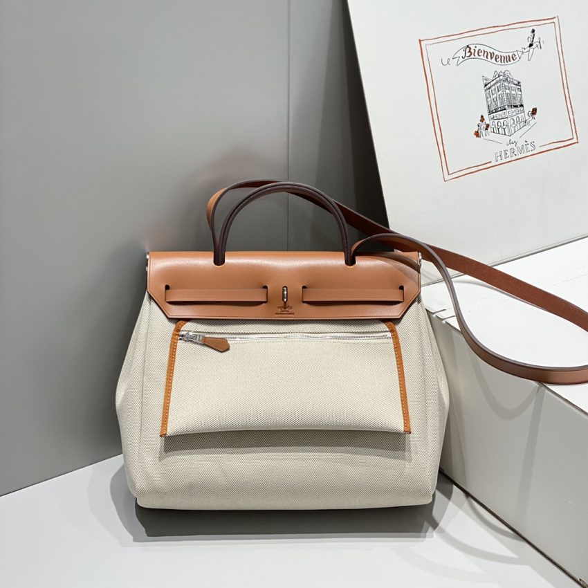 Replica Hermes Herbag 31cm Manic Bride Brown 6 Replica Hermes Herbag 31cm Manic Bride Brown - elite superclone designer purse