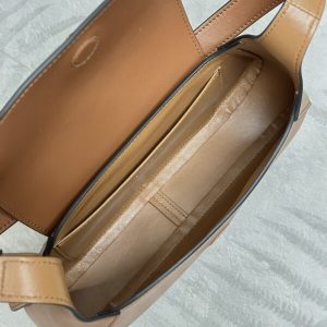 Replica Prada Small Shoulder Bag Caramel - near-authentic luxury replica handbag