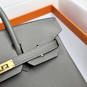 Replica Hermes Birkin Cumulonimbus Grey 3 Replica Hermes Birkin Cumulonimbus Grey - ultra-realistic fake designer tote