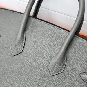 Replica Hermes Birkin Cumulonimbus Grey 7 Replica Hermes Birkin Cumulonimbus Grey - high-end fake designer purse