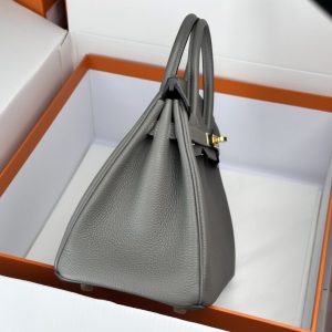 Replica Hermes Birkin Cumulonimbus Grey 8 Replica Hermes Birkin Cumulonimbus Grey - 1:1 designer replica handbag