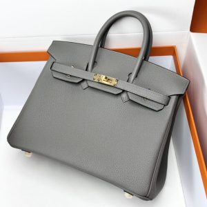 Replica Hermes Birkin Cumulonimbus Grey 1 Replica Hermes Birkin Cumulonimbus Grey - elite superclone designer purse