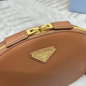 Replica Prada Caramel Mini Shoulder Bag 4 Replica Prada Caramel Mini Shoulder Bag - premium 1:1 fake handbag model