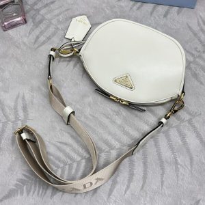 Replica Prada White Mini Shoulder Bag - high-end fake designer purse
