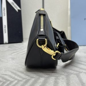 Replica Prada Black Mini Shoulder Bag 3 Replica Prada Black Mini Shoulder Bag - premium 1:1 fake handbag model
