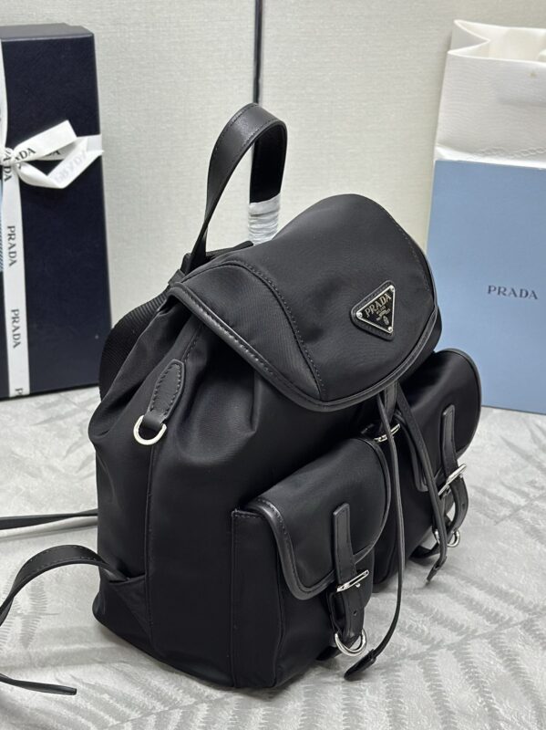 Replica Prada Small Black Backpack 3 Replica Prada Small Black Backpack - premium-grade designer purse dupe