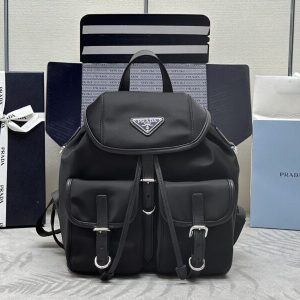 Replica Prada Small Black Backpack 1 Replica Prada Small Black Backpack - premium-grade designer purse dupe