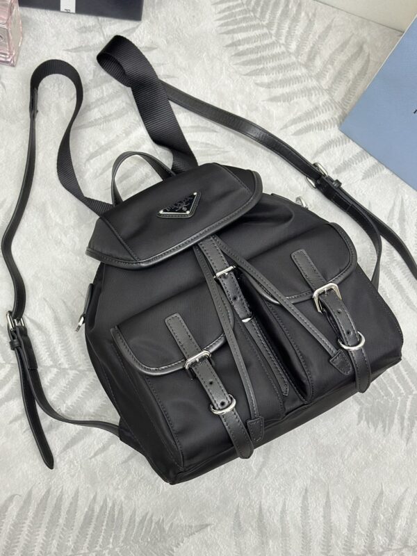 Replica Prada Small Black Backpack 8 Replica Prada Small Black Backpack - 1:1 designer replica handbag