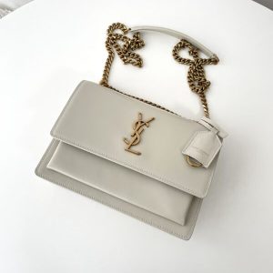 Replica YSL Sunset White 2 Replica YSL Sunset White - best quality luxury bag dupe