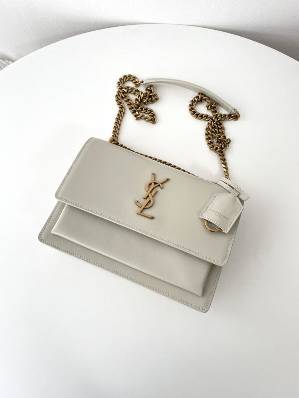 Replica YSL Sunset White 2 Replica YSL Sunset White - best quality luxury bag dupe