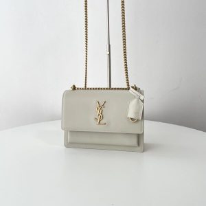 Replica YSL Sunset White 1 Replica YSL Sunset White - top-tier luxury replica shoulder bag