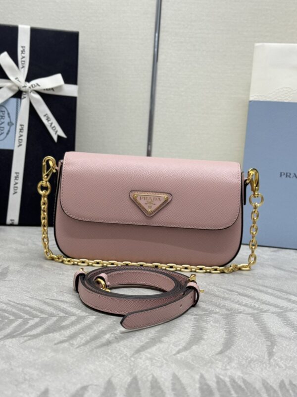 Replica Prada Mini Saffiano Pink 5 Replica Prada Mini Saffiano Pink - top-tier luxury replica shoulder bag
