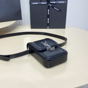 Replica YSL Solferino Mini Black - premium-grade designer purse dupe