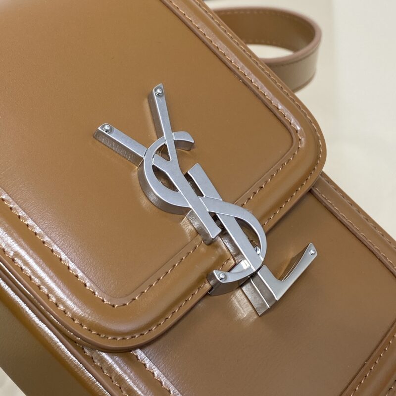 Replica YSL Solferino Mini Brown 2 Replica YSL Solferino Mini Brown - near-authentic luxury replica handbag