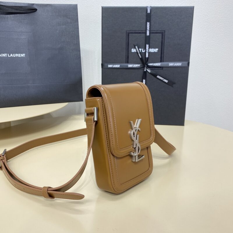 Replica YSL Solferino Mini Brown 3 Replica YSL Solferino Mini Brown - high-accuracy replica luxury purse
