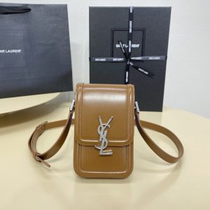 Replica YSL Solferino Mini Brown 1 Replica YSL Solferino Mini Brown - premium 1:1 fake handbag model