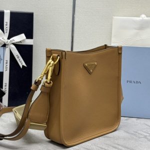 Replica Prada Saffiano Small Tote Black Brown 7 Replica Prada Saffiano Small Tote Black Brown - authentic-look luxury purse replica