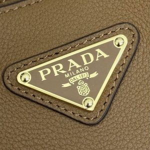 Replica Prada Saffiano Small Tote Black Brown 9 Replica Prada Saffiano Small Tote Black Brown - best-selling designer handbag dupe