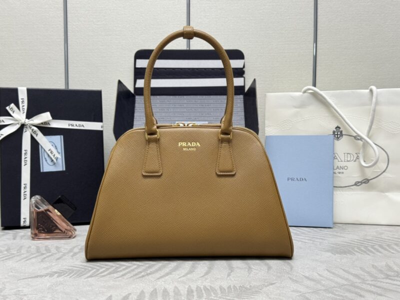 Replica Prada Large Saffiano Caramel 1 Replica Prada Large Saffiano Caramel - high-quality designer bag clone