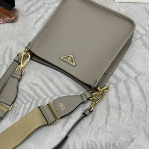Replica Prada Saffiano Small Tote Beige - best quality luxury bag dupe