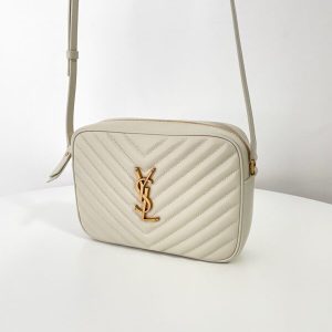 Replica YSL Lou Camera Bag White 3 Replica YSL Lou Camera Bag White - high-accuracy replica luxury purse