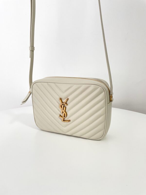 Replica YSL Lou Camera Bag White 3 Replica YSL Lou Camera Bag White - high-accuracy replica luxury purse