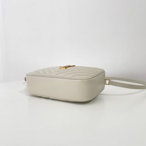 Replica YSL Lou Camera Bag White 4 Replica YSL Lou Camera Bag White - ultra-realistic fake designer tote