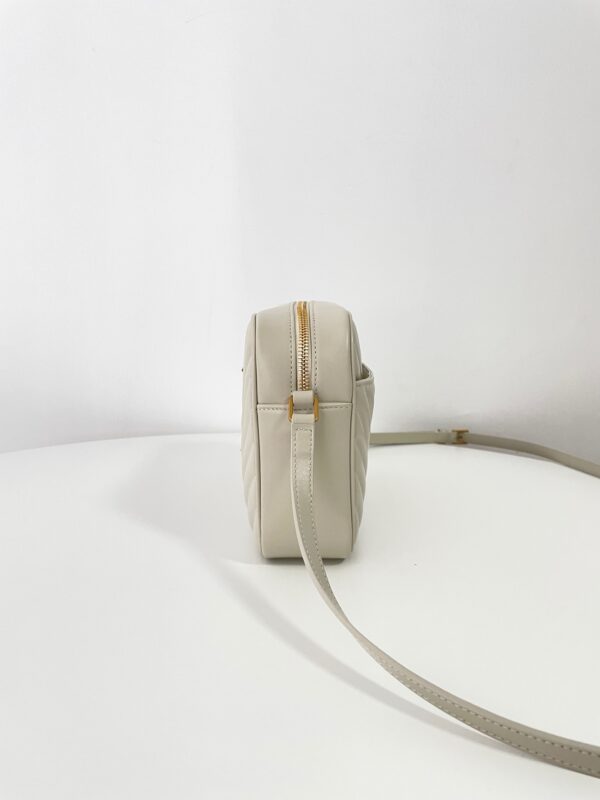 Replica YSL Lou Camera Bag White 8 Replica YSL Lou Camera Bag White - near-authentic luxury replica handbag