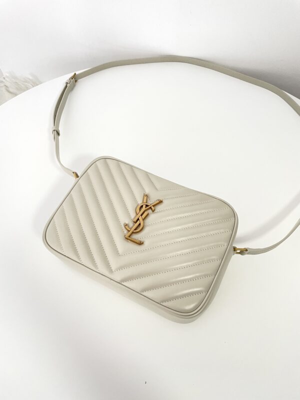 Replica YSL Lou Camera Bag White 7 Replica YSL Lou Camera Bag White - top-rated replica designer bag