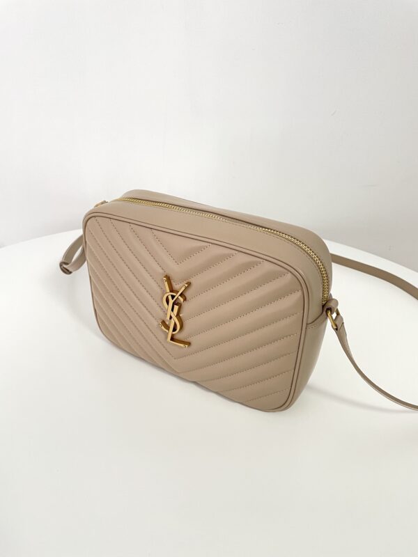 Replica YSL Lou Camera Bag Apricot 5 Replica YSL Lou Camera Bag Apricot - ultra-realistic fake designer tote